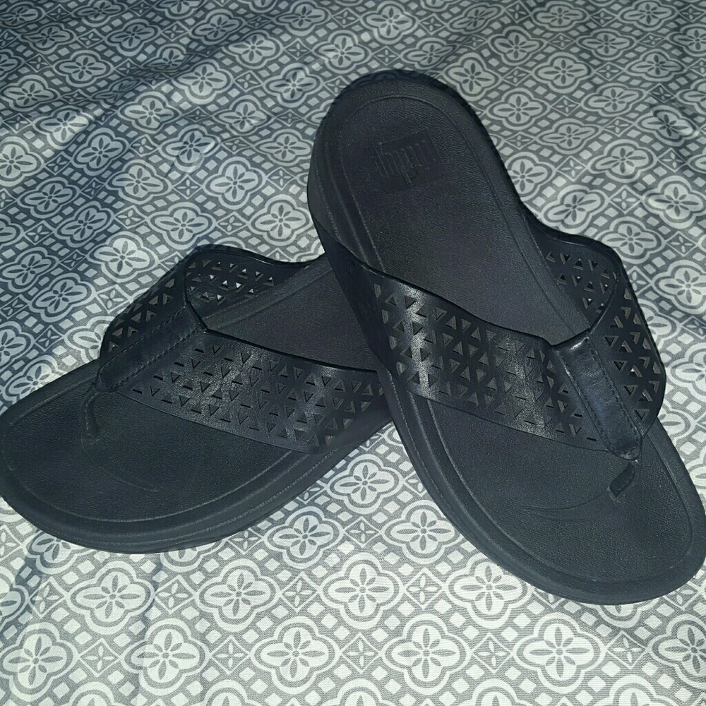 Fit flops black size 7